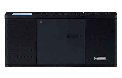 東芝 CDラジオ AX-CR90(K) AUREX Bluetooth対応 ブラック TOSHIBA ワイドFM対応 ネオジウムスピーカー採用