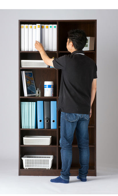 本棚 おしゃれ 大容量 幅90 収納棚 ラック シェルフ 書棚 棚 ラック 収納ボックス 壁面収納 書斎 オフィス 子供部屋 シンプル 文庫 書庫 CD DVDラック 絵本ラック(代引不可)