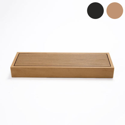 【ウッドデッキ 人工木 踏み台 単品】樹脂 90cm幅 HP-B 縁台 DIY 腐りにくい 水洗い 連結 ウッドパネル ステージ ガーデン(代引不可)