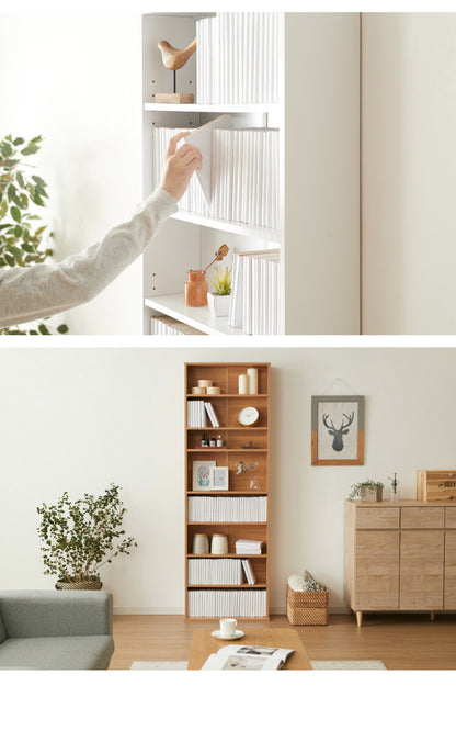 コミックラック ハイタイプ 幅60 高さ180 本棚 オープンラック カラーボックス 収納 ハイタイプ 木製 おしゃれ 北欧 シンプル 棚 木目調 ラック ブックラック DVD CD(代引不可)