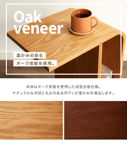 3way サイドテーブル コの字型 完成品 収納付き 木製 幅55 奥行30 高さ40 スツール テーブル ローテーブル 机 組立不要 高耐荷重(代引不可)