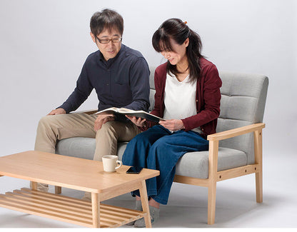 重厚 肘付き 二人掛け 椅子 W1220mm×D780mm×H770mm 高級感 ソファ 一人掛け ローソファ 一人用 エントランス(代引不可)