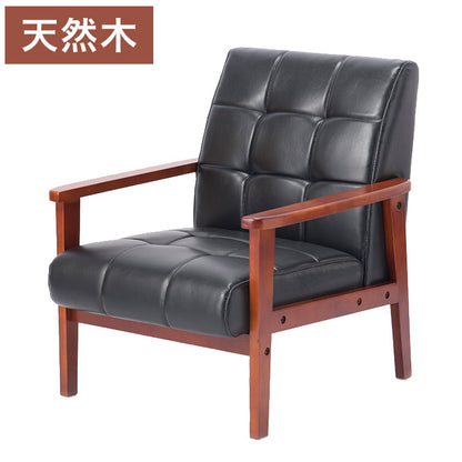 重厚 肘付き 椅子 W650mm×D780mm×H770mm 高級感 ソファ 一人掛け ローソファ 一人用 エントランス(代引不可)