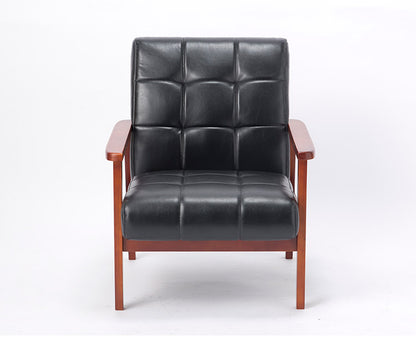 重厚 肘付き 椅子 W650mm×D780mm×H770mm 高級感 ソファ 一人掛け ローソファ 一人用 エントランス(代引不可)