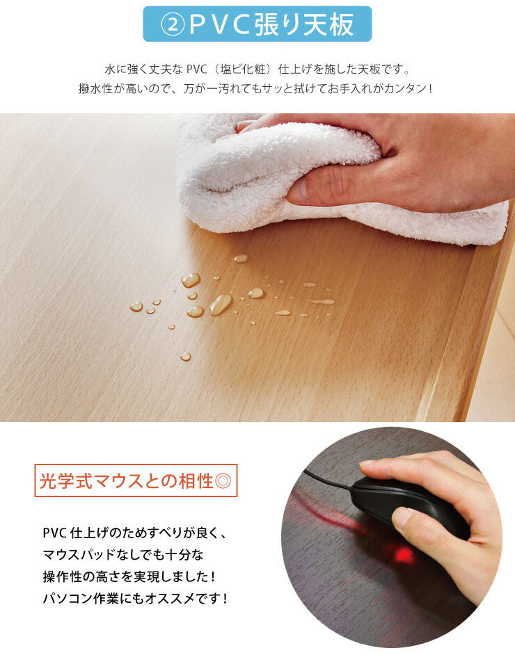 サイドテーブル 折りたたみ テーブル 高さ調節 昇降式 アンティーク ベッドサイドテーブル パソコンデスク カフェテーブル 木製 VP-1ST(代引不可)