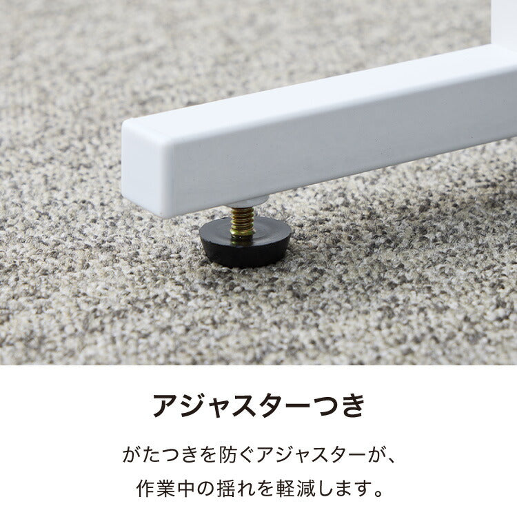 デスク パソコンデスク 幅120cm オフィスデスク 白 ホワイト 平デスク つくえ SOHO 木製 シンプル 机 会社 ワークデスク(代引不可)