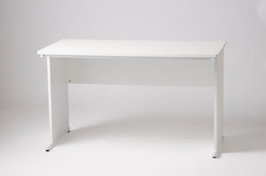 【※法人様限定販売】 【オフィス デスク 幅140 + オフィスワゴン 2点 セット】 テレワーク 業務用 収納 I字 白 デスクチェア 在宅勤務 テレワーク 鍵付き 会社用 事務机 事務用デスク(代引不可)