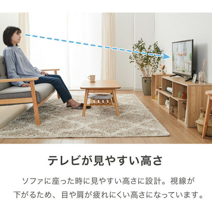 レイアウト自在の テレビ台 テレビボード コーナー ローボード 伸縮 幅100cm~200cm オープンラックにも変形可能 おしゃれ 白 テレビラック TV台 木製 北欧風 TVボード 収納 ディスプレイ 24V 60V