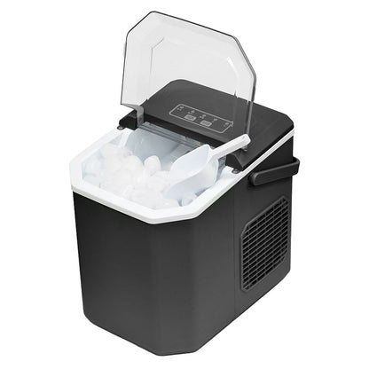 高速製氷機 家庭用 氷 自動製氷機 ブラック アイスメーカー 大人数 大容量 アウトドア パーティ お酒 晩酌 自動停止 バーベキュー 釣り 氷 製氷機 簡単操作 氷作り 製氷 VS-HI04BE-BK