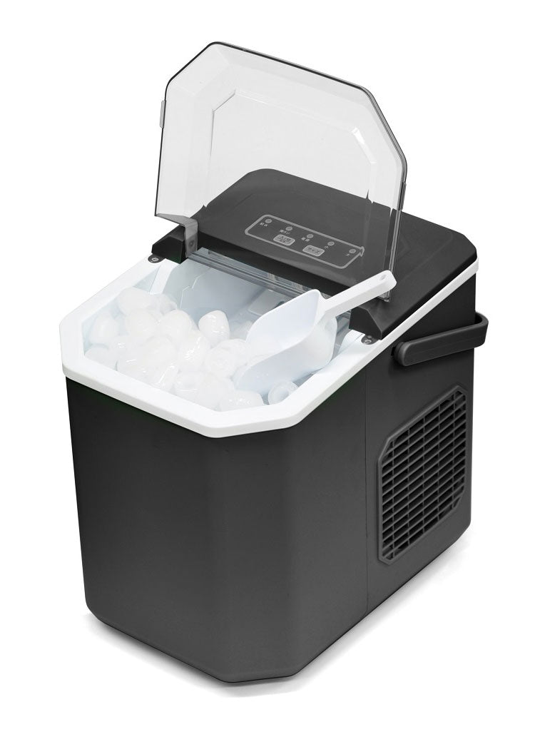 高速製氷機 家庭用 氷 自動製氷機 ブラック アイスメーカー 大人数 大容量 アウトドア パーティ お酒 晩酌 自動停止 バーベキュー 釣り 氷 製氷機 簡単操作 氷作り 製氷 VS-HI04BE-BK