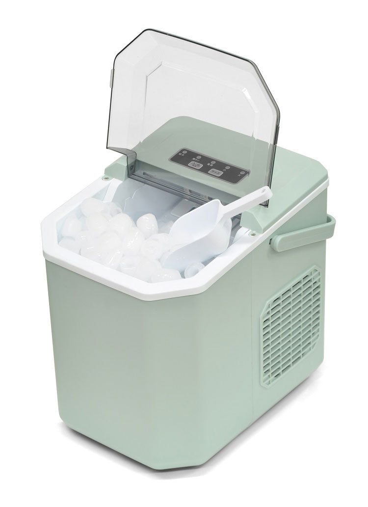 高速製氷機 家庭用 氷 自動製氷機 ミントグリーン アイスメーカー 大人数 大容量 アウトドア パーティ お酒 晩酌 自動停止 バーベキュー 釣り 氷 製氷機 簡単操作 氷作り 製氷 VS-HI04BE-MT