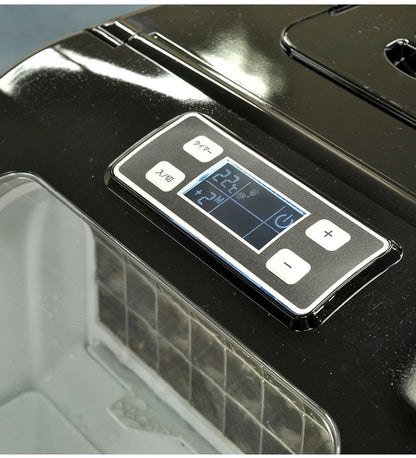 高速製氷機 クリスタルロック 大容量 製氷機 ロックアイス レジャー アウトドア キャンプ バーベキュー 透明氷 家庭用 高速 ボタン式 アイス VS-IC021