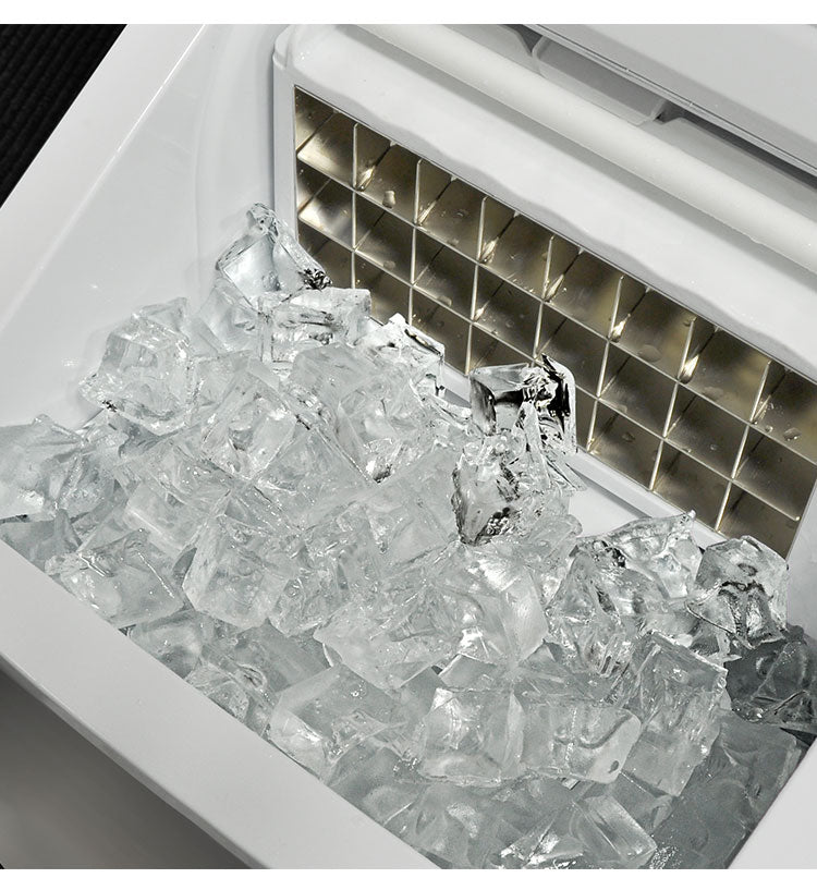 高速製氷機 クリスタルロック 大容量 製氷機 ロックアイス レジャー アウトドア キャンプ バーベキュー 透明氷 家庭用 高速 ボタン式 アイス ベルソス VS-IC021