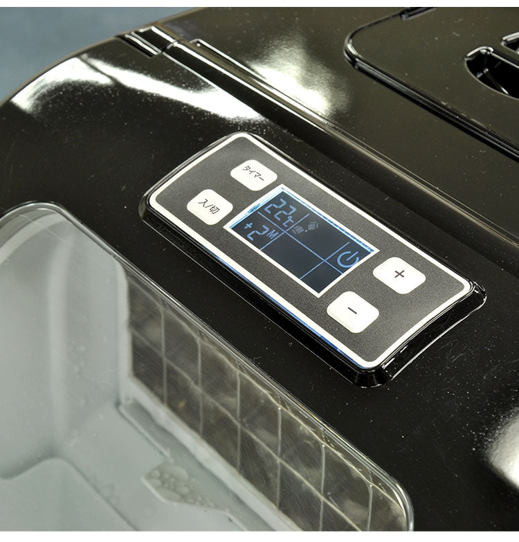 高速製氷機 クリスタルロック 大容量 製氷機 ロックアイス レジャー アウトドア キャンプ バーベキュー 透明氷 家庭用 高速 ボタン式 アイス ベルソス VS-IC021