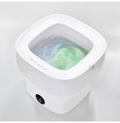 折りたためるコンパクト洗濯機 一人暮らし 折りたたみ洗濯機 バケツ洗濯機 コンパクト 洗濯機 折り畳み洗濯機 水洗い 洗浄 小型 ミニ 軽量 シューズ 靴下 下着 ペット 赤ちゃん プレゼント VS-H027