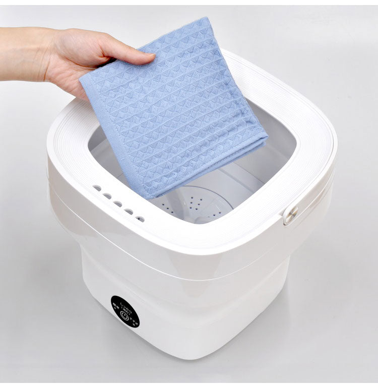 折りたためるコンパクト洗濯機 一人暮らし 折りたたみ洗濯機 バケツ洗濯機 コンパクト 洗濯機 折り畳み洗濯機 水洗い 洗浄 小型 ミニ 軽量 シューズ 靴下 下着 ペット 赤ちゃん プレゼント VS-H027