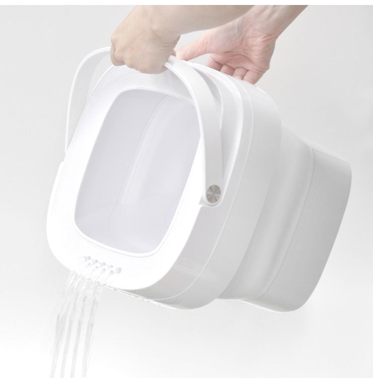 折りたためるコンパクト洗濯機 一人暮らし 折りたたみ洗濯機 バケツ洗濯機 コンパクト 洗濯機 折り畳み洗濯機 水洗い 洗浄 小型 ミニ 軽量 シューズ 靴下 下着 ペット 赤ちゃん プレゼント VS-H027