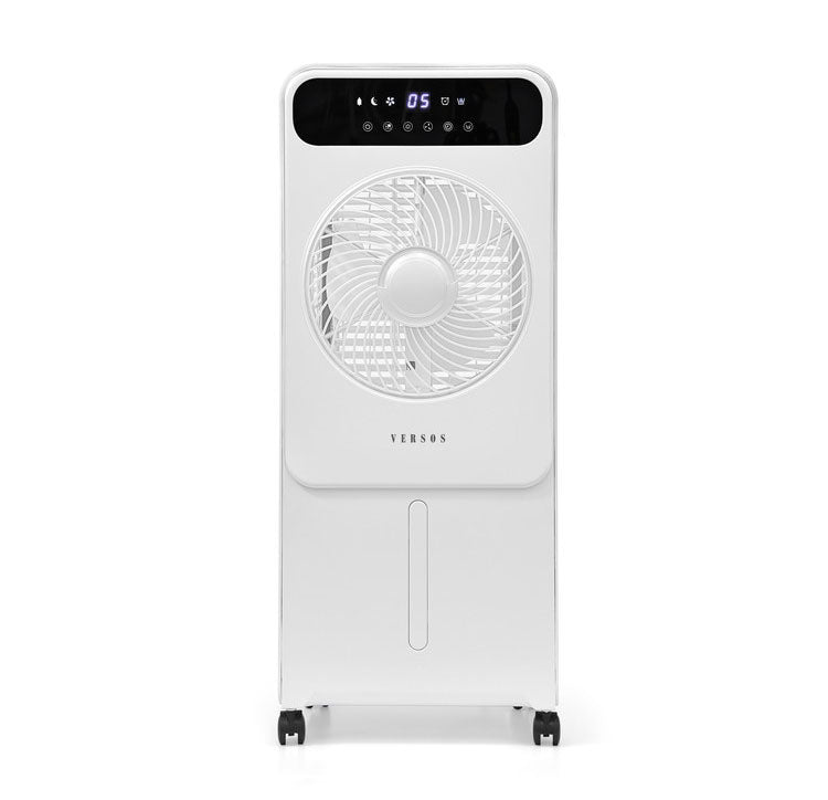 ミスト冷風扇 ミストと送風 タイマー付き 薄型 冷風扇 リモコン付き 冷風扇風機 DCモーター 節電 省エネ 家庭用 リビング 寝室 風量調節 涼しい キャスター付き VS-DCF40 ベルソス