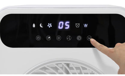 ミスト冷風扇 ミストと送風 タイマー付き 薄型 冷風扇 リモコン付き 冷風扇風機 DCモーター 節電 省エネ 家庭用 リビング 寝室 風量調節 涼しい キャスター付き VS-DCF40 ベルソス