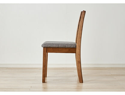 ダイニングチェア 2脚セット 天然木 ファブリック 木製 ダイニング 北欧 食卓 おしゃれ 新生活 チェア 椅子 リビングチェア チェアセット イス チェアー ダイニングチェアー いす