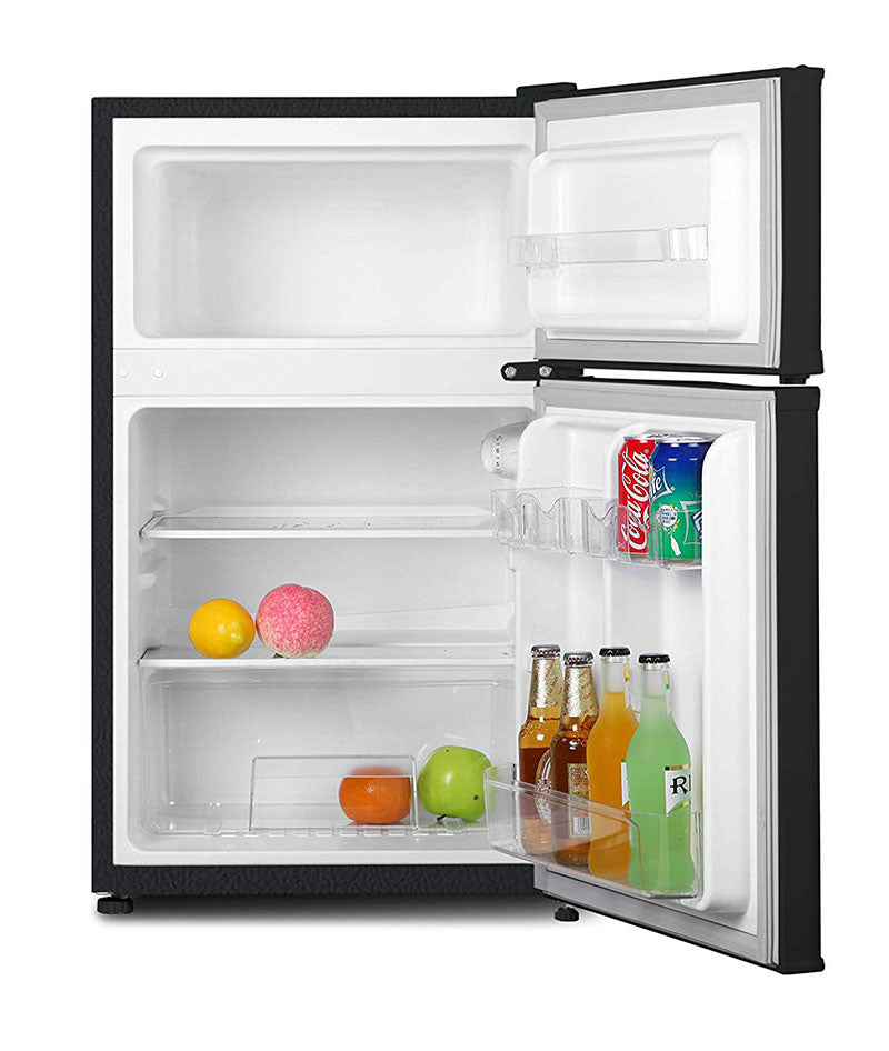 2ドア冷蔵庫 90L (冷凍室26L/冷蔵室64L) TH-90L2-BK ブラック 冷蔵冷凍庫 冷凍庫 2ドア 一人暮らし 家庭用 耐熱性天板 TOHOTAIYO