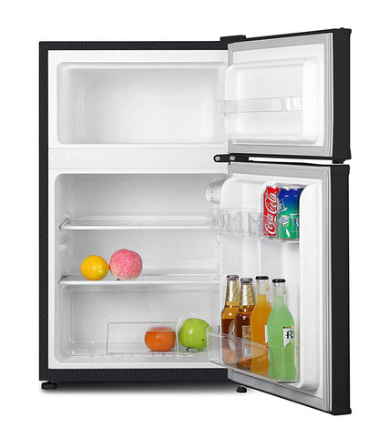 2ドア冷蔵庫 90L (冷凍室26L/冷蔵室64L) TH-90L2-BK ブラック 冷蔵冷凍庫 冷凍庫 2ドア 一人暮らし 家庭用 耐熱性天板 TOHOTAIYO