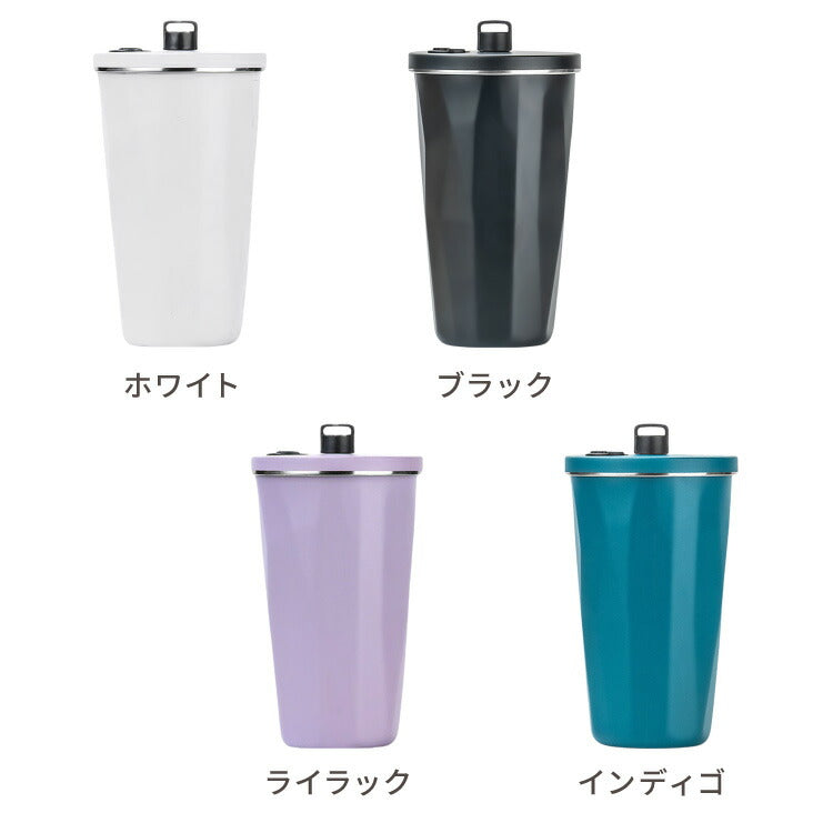 ストロー付きタンブラー 600ml 保冷 保温 蓋付き 持ち運び ストロータンブラー 真空断熱 二重構造 大容量 ストロー付き ステンレス 水筒 ボトル コーヒー 車内 可愛い かわいい