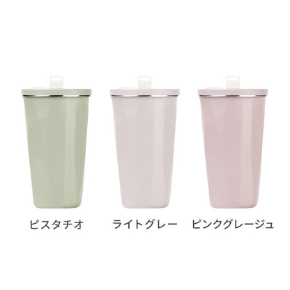 ストロー付きタンブラー 600ml 保冷 保温 蓋付き 持ち運び ストロータンブラー 真空断熱 二重構造 大容量 ストロー付き ステンレス 水筒 ボトル コーヒー 車内 可愛い かわいい