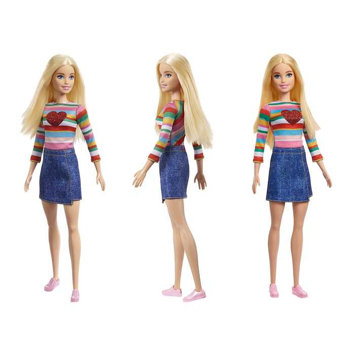 バービー マリブ ハートボーダー マテル おもちゃ こども 子供 女の子 着せ替え人形 洋服 ファッション ままごと ギフト プレゼント 玩具 誕生日 ごっこ遊び ドール シャツ スカート クリスマス(代引不可)