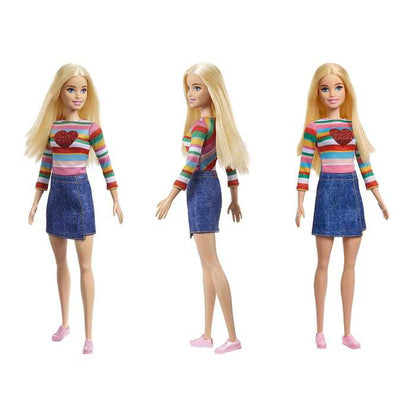 バービー マリブ ハートボーダー マテル おもちゃ こども 子供 女の子 着せ替え人形 洋服 ファッション ままごと ギフト プレゼント 玩具 誕生日 ごっこ遊び ドール シャツ スカート クリスマス(代引不可)