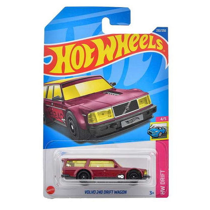 マテル HHF62 ホットウィール ベーシックカー ボルボ 240 ドリフト ワゴン(代引不可)