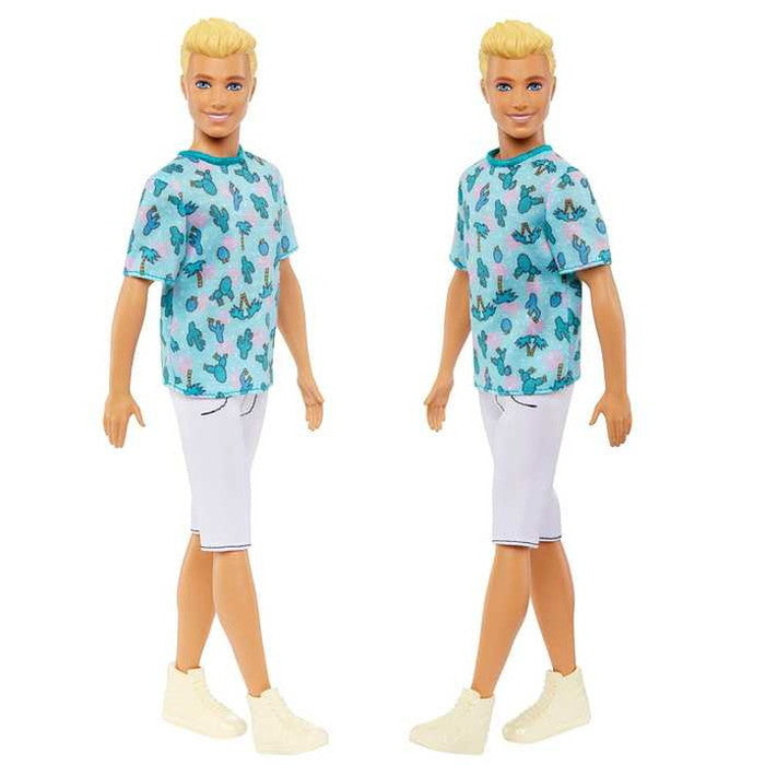 マテル HJT10 ケン ファッショニスタ ブルーピンクTシャツ(代引不可)