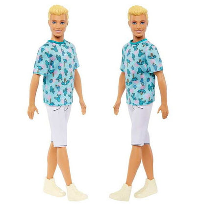 マテル HJT10 ケン ファッショニスタ ブルーピンクTシャツ(代引不可)