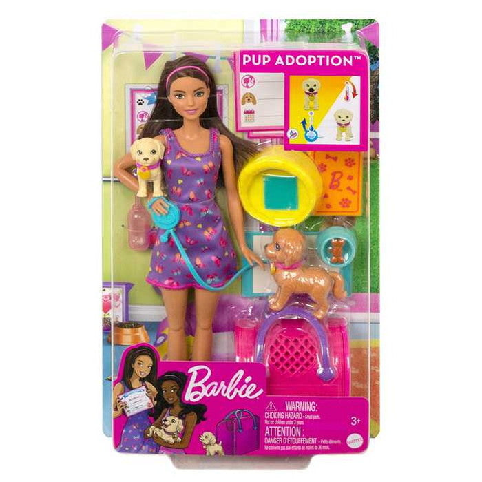 マテル HKD86 バービー ほごけんとかぞくになろう!ワンちゃんのおせわセット(代引不可)