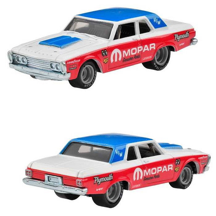 マテル HKF56 ホットウィール プレミアム 2パック プリマス ベルべディア 426 ウェッジ / '65 ダッジ コロネット(代引不可)