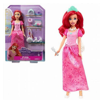 マテル HLX34 ディズニープリンセス アリエル(フリルピンクドレス)(代引不可)