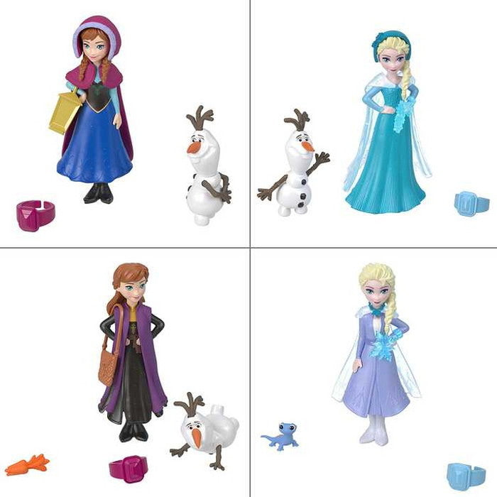 マテル HPR35 アナと雪の女王 スノーリビール!みずで雪マジック(サプライズコレクション1 ミニドール)(代引不可)