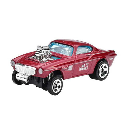 マテル HNK38 ホットウィール ベーシックカー ボルボ P1800 ギャッサー(代引不可)