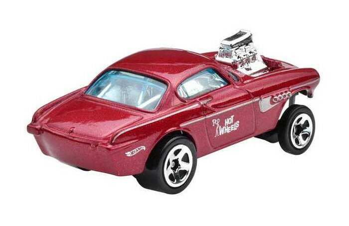 マテル HNK38 ホットウィール ベーシックカー ボルボ P1800 ギャッサー(代引不可)