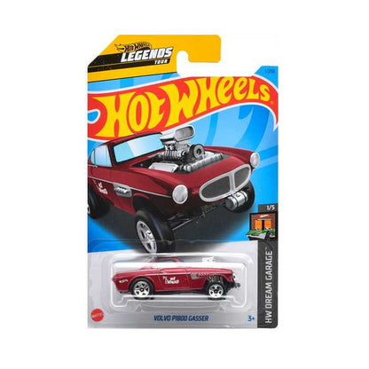 マテル HNK38 ホットウィール ベーシックカー ボルボ P1800 ギャッサー(代引不可)