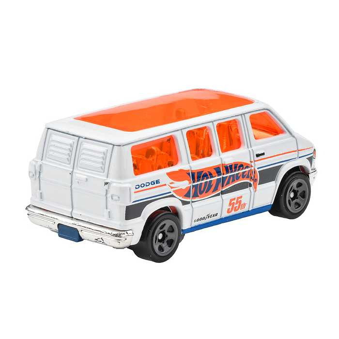 マテル HNK19 ホットウィール ベーシックカー ダッジ・バン(代引不可)