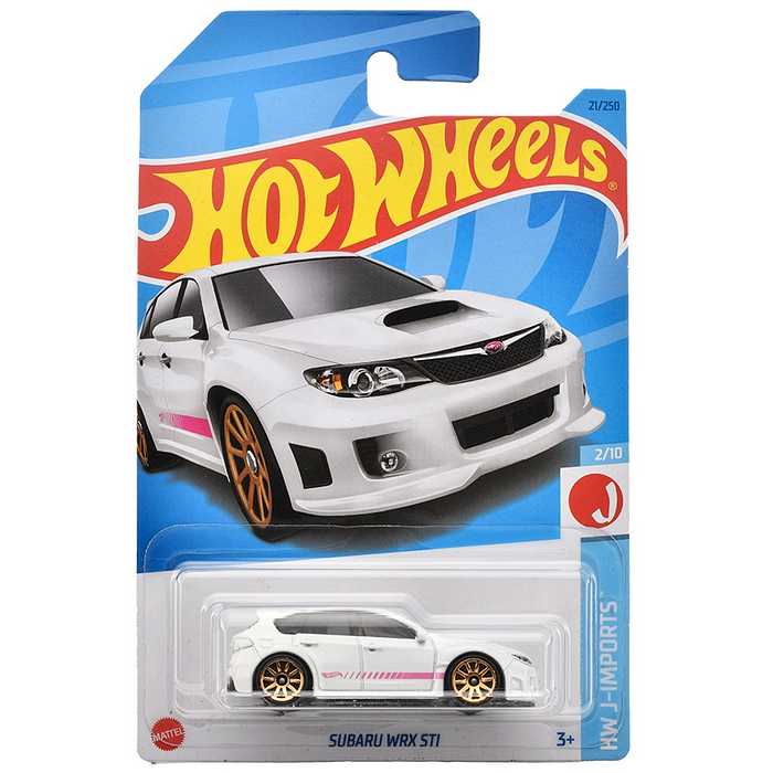 ホットウィール Hot Wheels ベーシックカースバル WRX STI 車 タイヤ こども 子供 子ども キッズ 女の子 ホビー トイカー 玩具 おもちゃ 男の子 ミニカー タイヤ プレゼント(代引不可)