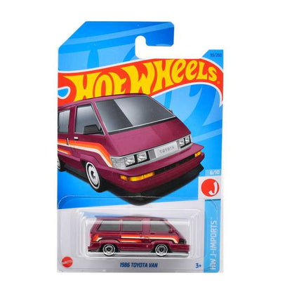 マテル HNK68 ホットウィール ベーシックカー 1986 トヨタ バン(代引不可)