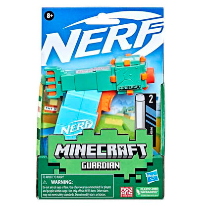 ナーフ マイクロショット マインクラフト ガーディアン Minecraft おもちゃ 男の子 こども 子供 ブラスター コンパクトサイズ ダーツ オンラインゲーム ロールプレイ コラボレーション クリスマス(代引不可)