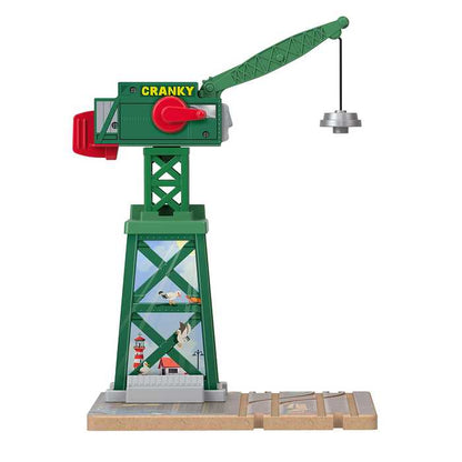 きかんしゃトーマス 木製レールシリーズ Thomas クランキーとバルストロードのはたらくブレンダムの港 3才 車 電車 クレーン 木製玩具 機関車トーマス きかんしゃトーマス(代引不可)