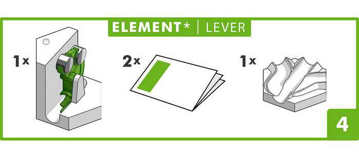 ブリオジャパン GraviTrax POWER 追加パーツ レバー(代引不可)