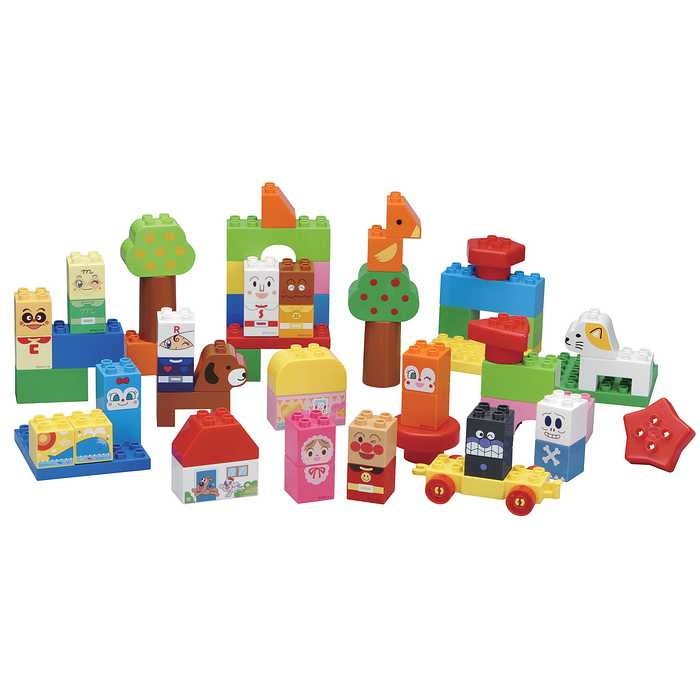 バンダイ はじめてのブロックワゴン(代引不可)