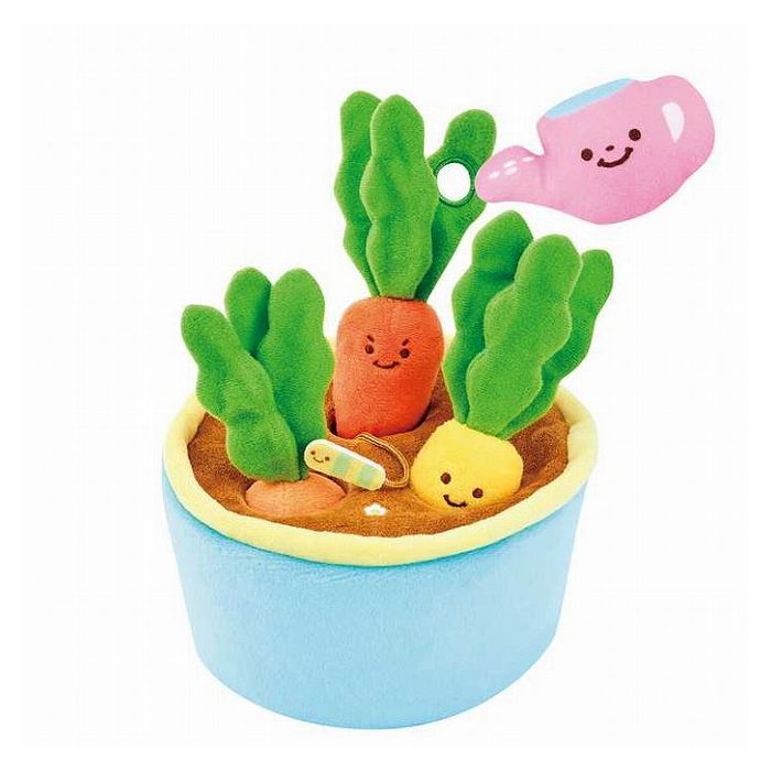 ミニファームシリーズ ぱりぱりにんじん畑 ベビー ファインモータートイ 知育玩具 お世話遊び 指先遊び 出産祝い ギフト 赤ちゃん 布製 野菜 かわいい プレゼント 子供 キッズ 子ども クリスマス(代引不可)