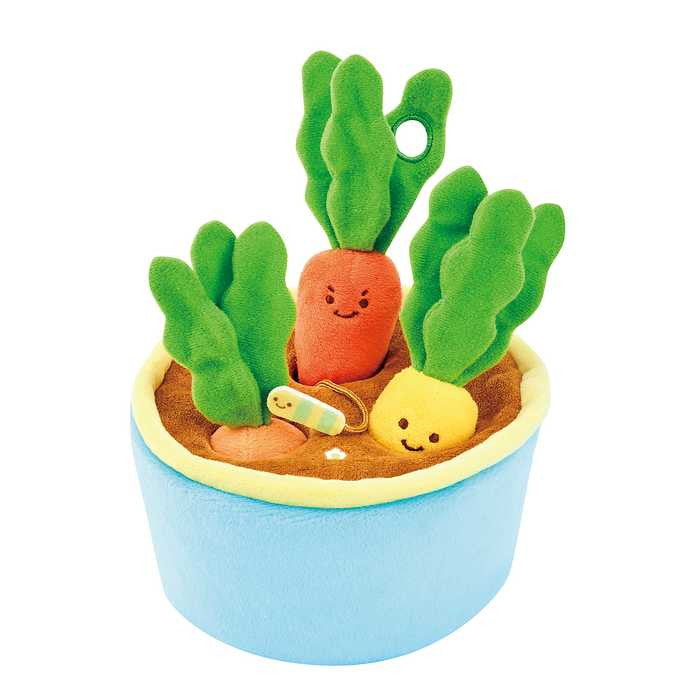 ミニファームシリーズ ぱりぱりにんじん畑 ベビー ファインモータートイ 知育玩具 お世話遊び 指先遊び 出産祝い ギフト 赤ちゃん 布製 野菜 かわいい プレゼント 子供 キッズ 子ども クリスマス(代引不可)