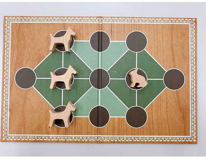 幻冬舎 木製パズル&ゲーム うさぎと猟犬(代引不可)